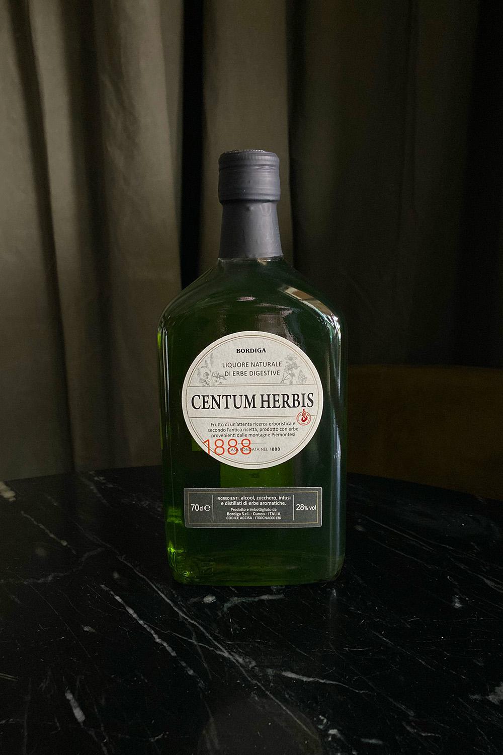 Bordiga Amaro Centum Herbis