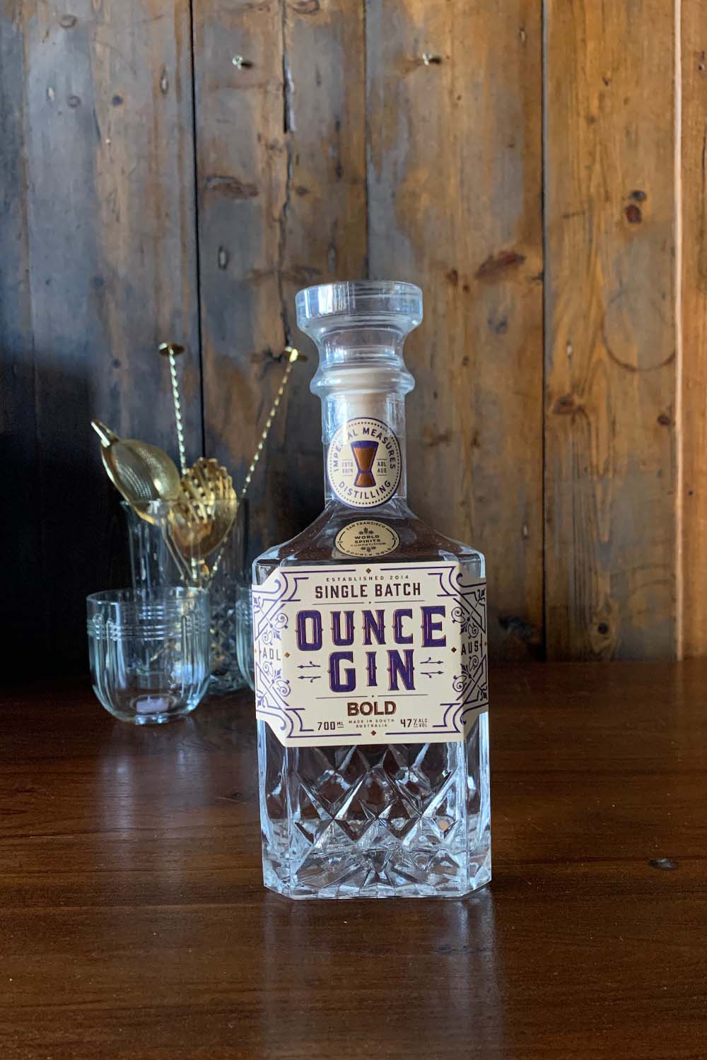 Imperial Measures Distilling Ounce Gin Bold