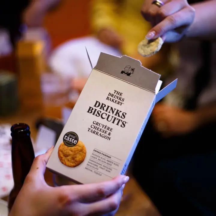 New Drinks Biscuits - Gruyère Cheese & Tarragon 110g