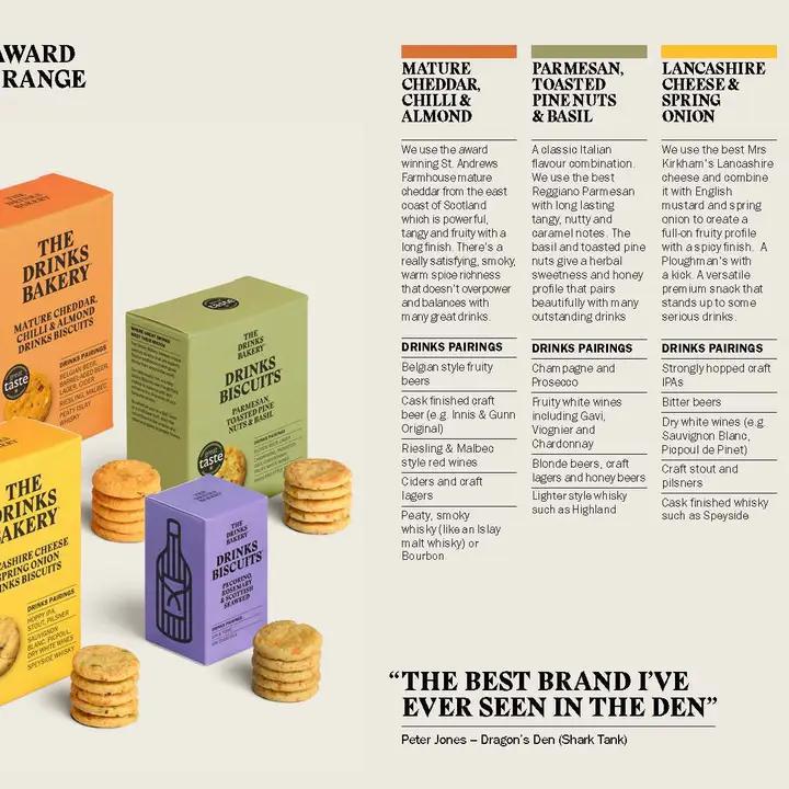 Scottish Drinks Biscuits - the Discerning Drinker's Gift Set