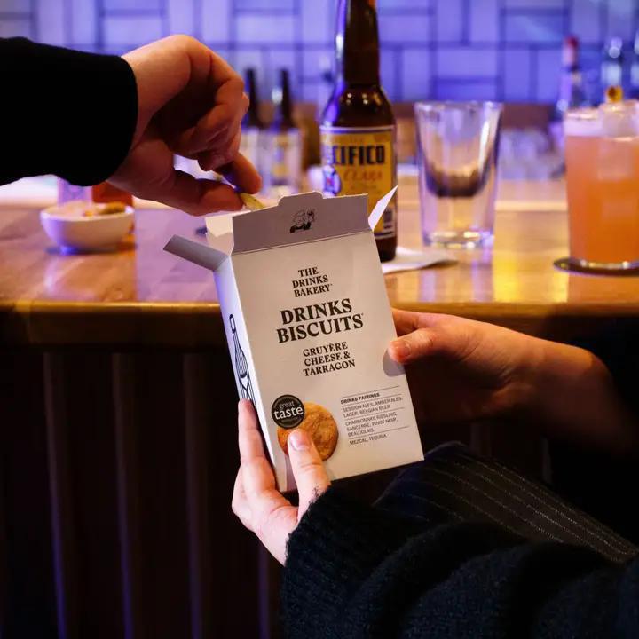 New Drinks Biscuits - Gruyère Cheese & Tarragon 110g
