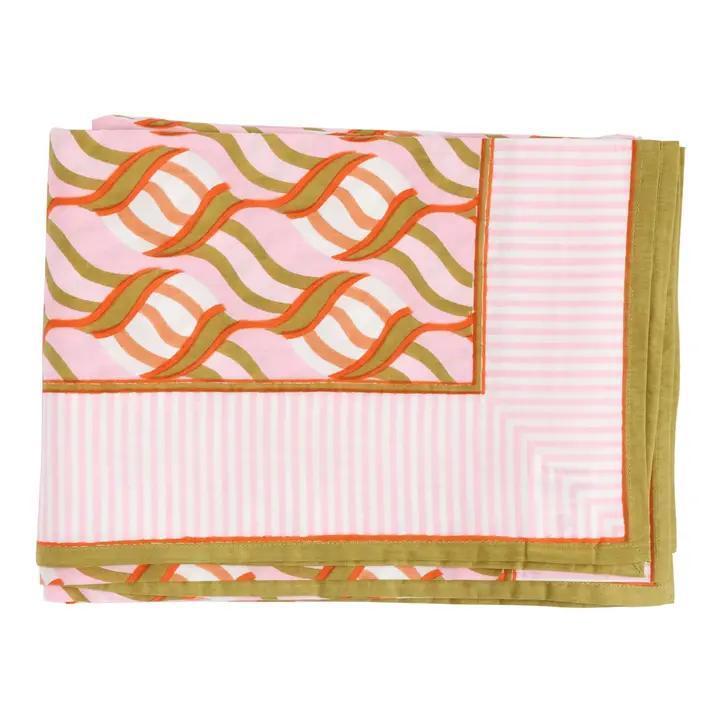 Colourful Table Cloths 100% Cotton 170 x 300c