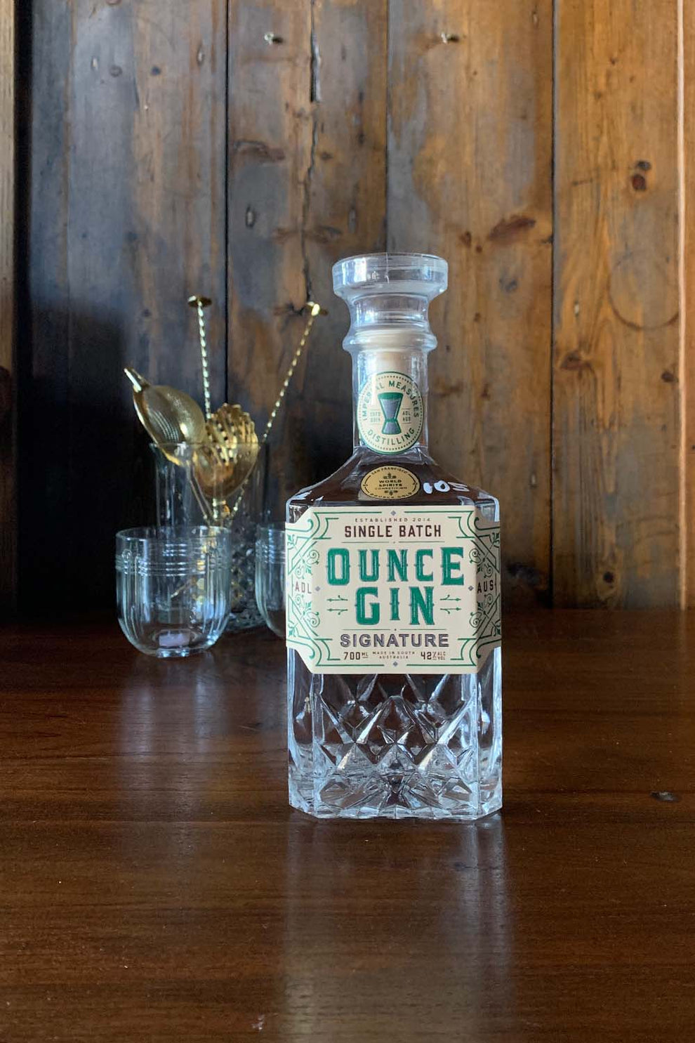Imperial Measures Distilling Ounce Gin Signature Botanik Bar