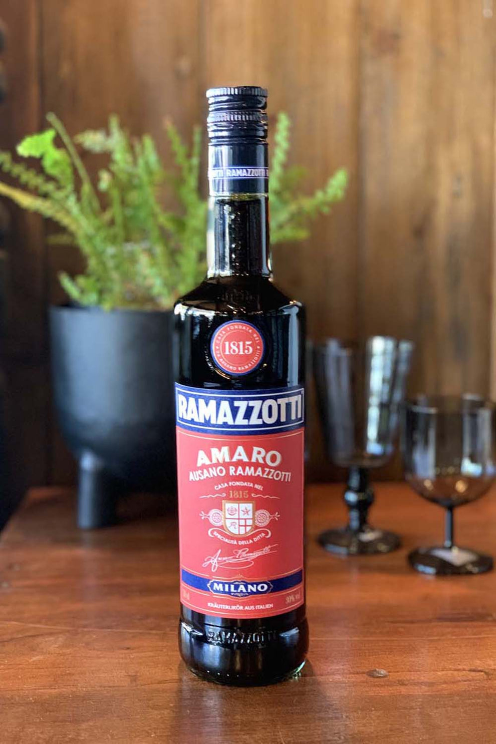 Ramazzotti Amaro Botanik Bar