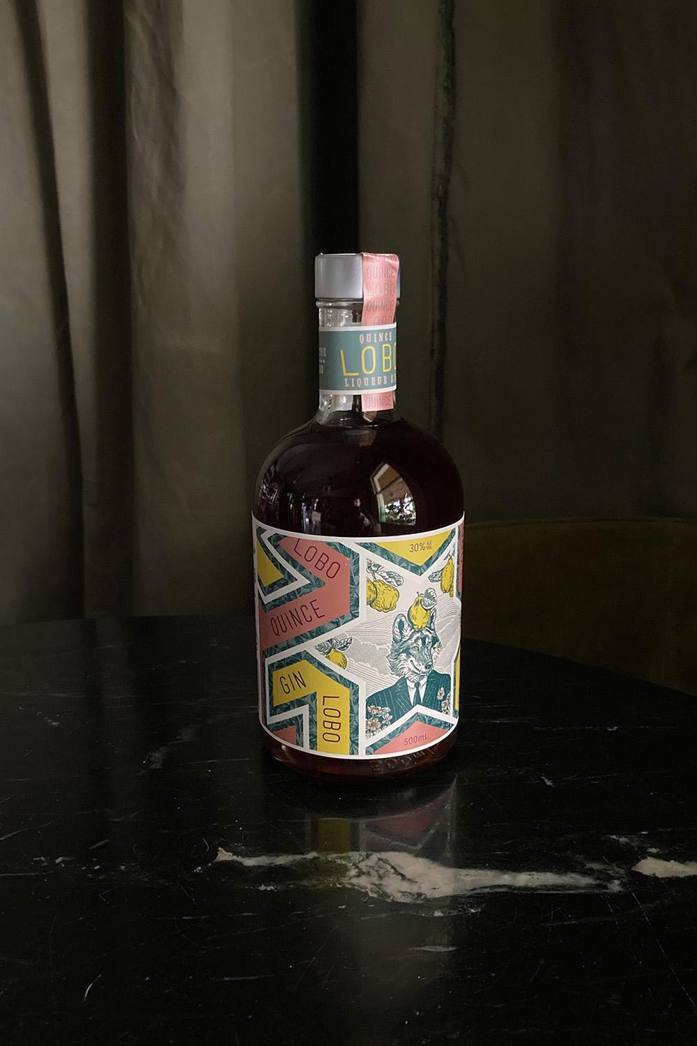 Lobo Quince Gin Liqueur Botanik Bar