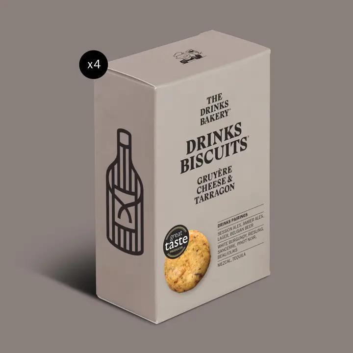 New Drinks Biscuits - Gruyère Cheese & Tarragon 110g