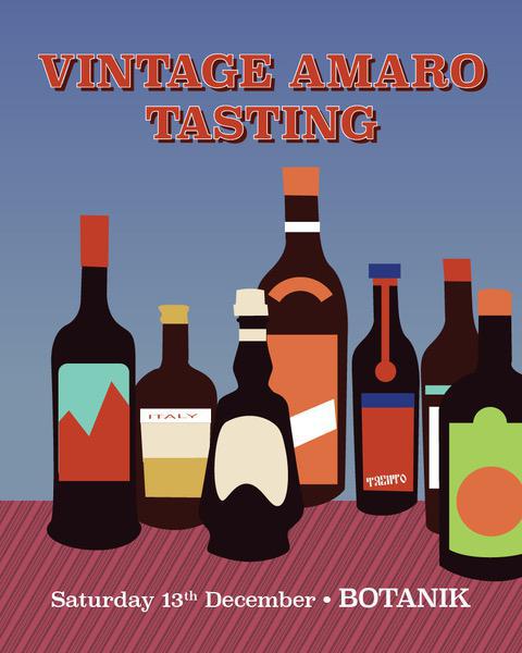 Vintage Amaro Tasting
