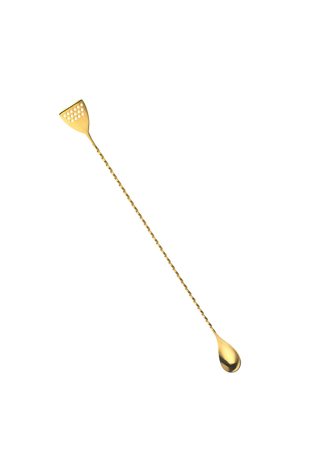 Barfly Spoon with Strainer - Gold