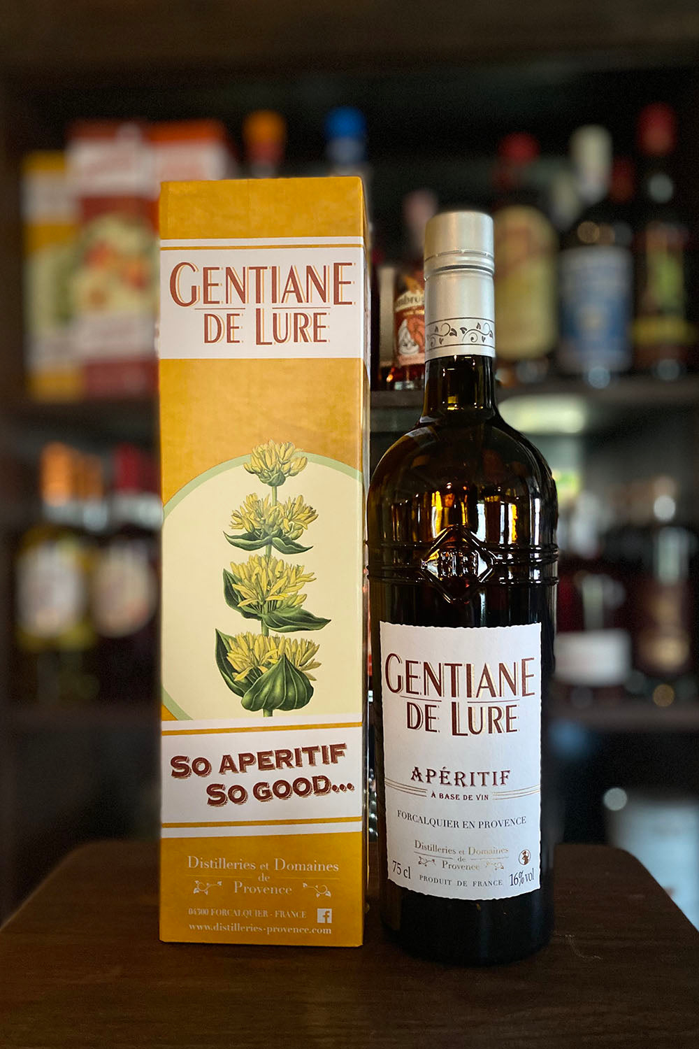 Distillerie et Domaines de Provence Aperitif ‘Gentiane de Lure’