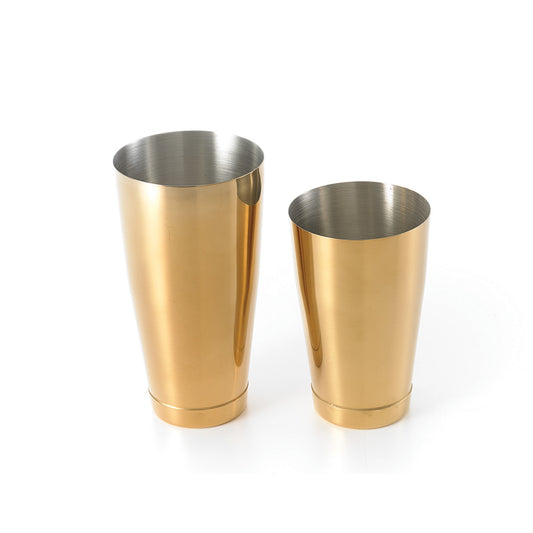 Barfly Tin Two Piece Shaker Set - Gold